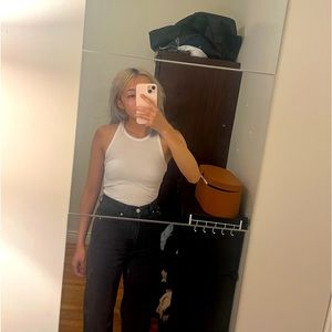 Aritzia Sunday Best White Tank Top Shirt
